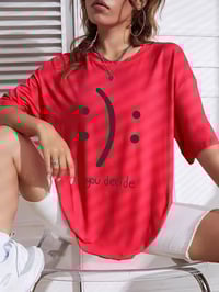 Image 3 of “You Decide” Mood Graphic Tee