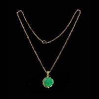 Image 2 of 10K Eternal Jardin Rose Cut Pendant 