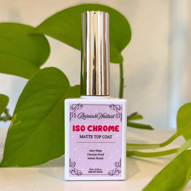 ISO CHROME Matte Top Coat
