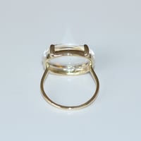 Image 3 of Clear Quartz Dome Ring