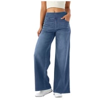 Image 1 of ElevateFlex Wide-Leg Lounge Pants