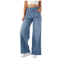 Image 2 of ElevateFlex Wide-Leg Lounge Pants