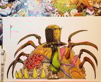 KOMUSO THE SPIDER HUNTER ORIGINAL ART
