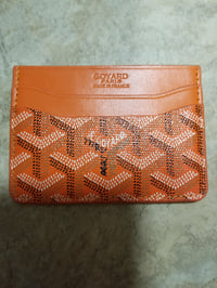 Image 1 of Goyard Card Holder Orange 2025