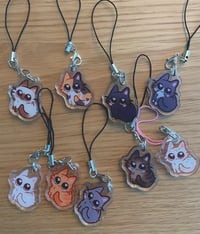 Image 2 of  Cat phone charms
