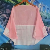 Image 1 of Pink Heart Shoulder Jacket