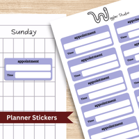 Image 1 of Appointment Planner Stickers