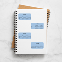 Image 2 of AM / PM Weekly Tracker Planner Sticker