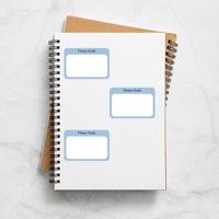 Image 2 of Fitness Goals Planner Sticker