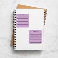 Image 2 of Checklist Planner Stickers