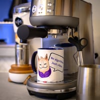 Image 2 of "No algorithms" Owncat Vibes Mug