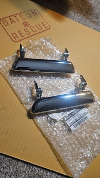 Image 1 of 240/260/280z Outer Door handles - NOS - L/R 