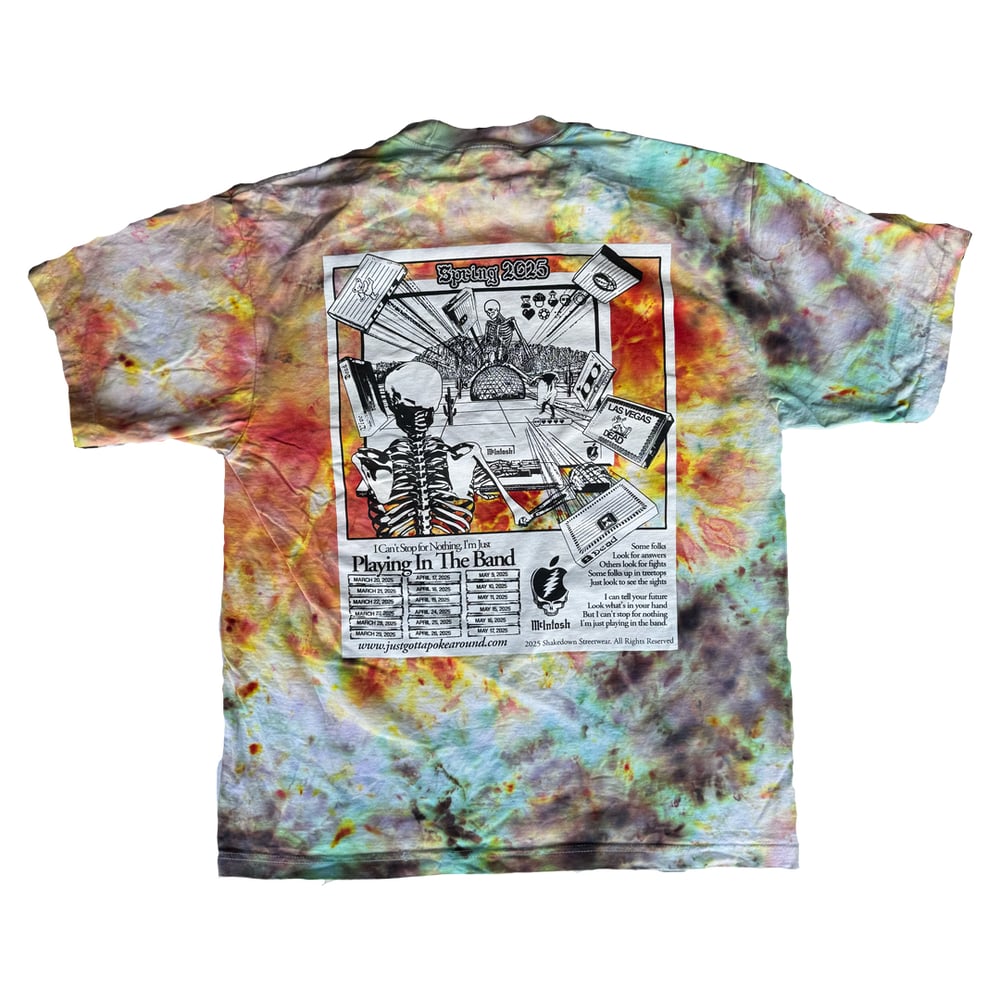 Playing "In The Band" (DEALER'S CHOICE ICE DYE)