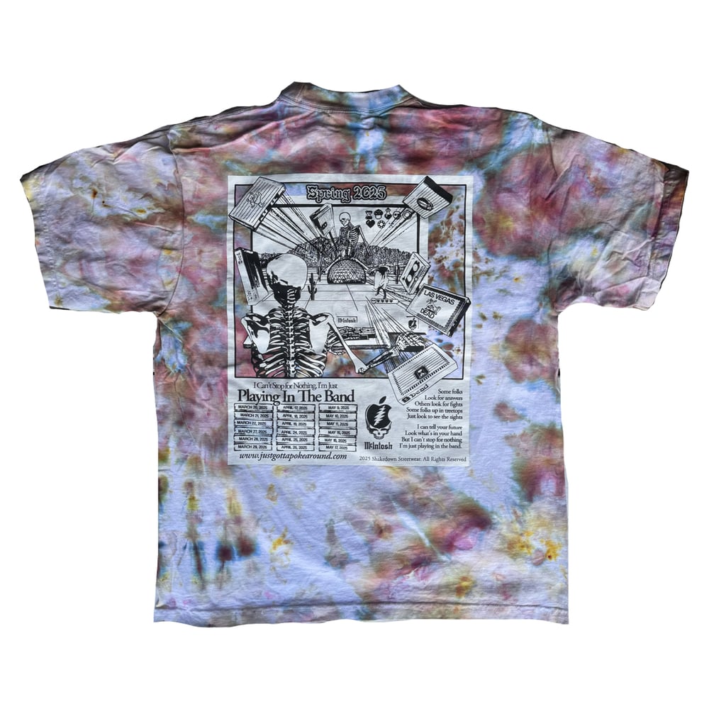 Playing "In The Band" (DEALER'S CHOICE ICE DYE)