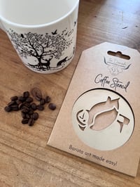 Image 1 of Puffin Coffee Stencil