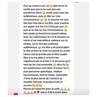 Image 2 of MINI PROGRAMME: AFFIRMATIONS RELATIONS HARMONIEUSES ET TRAITEMENT ROYAL POUR FEMME + 1 SUBLIMINAL.