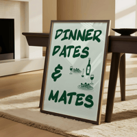 Image 2 of Dinner Dates & Mates Print