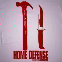 Image 2 of Home Defense Tee (Pink & Red) 