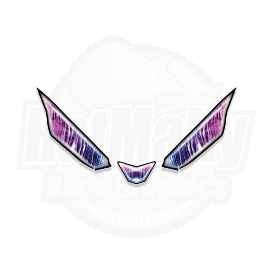 Image of Race Headlight Stickers to fit Aprilia RS660