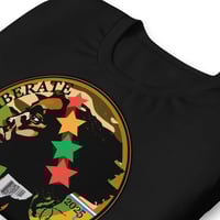 Image 2 of Liberate (Black tee)