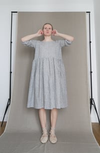 Image 2 of MIDI dress in stripe