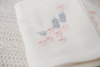 Image 2 of Flower stitch blanket
