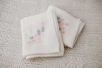 Image 1 of Flower stitch blanket