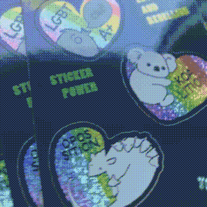 Image of 🌈 Stickers Holographiques ANIMAL RADICAL 🐨✨