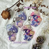 Image 1 of vbs & niigo unit keychains pastel version