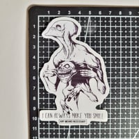 Image 2 of Any Means Necessary Brand I Can Always Make you Smile Glossy Finish Vinyl Sticker