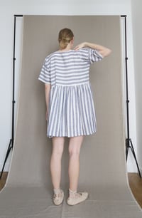 Image 3 of STRIPE knee length dress