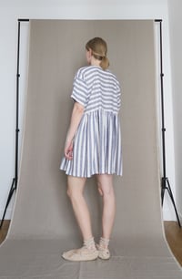 Image 2 of STRIPE knee length dress