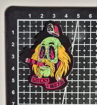 Image 2 of Glow In The Dark Sticky Boys Zombie Glossy Finish Vinyl Sticker