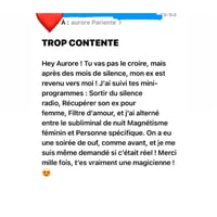 Image 6 of SUBLIMINAL DE NUIT - PERSONNE SPÉCIFIQUE - TOTALE REPROGRAMMATION DE L'ESPRIT.
