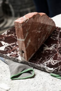 Image 5 of Duo Shelf Candy Red Marble 