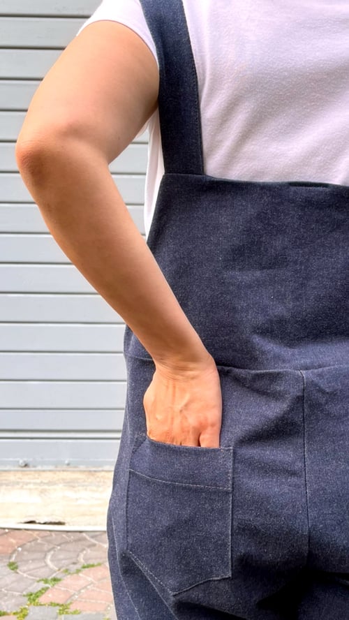 Image of SALOPETTE SONIC DENIM