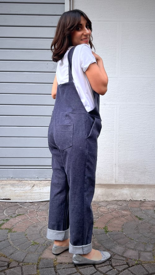 Image of SALOPETTE SONIC DENIM
