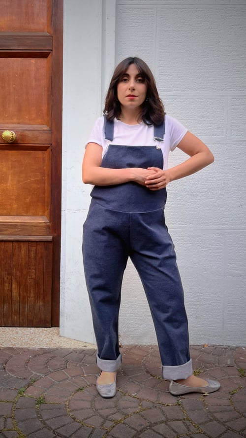 Image of SALOPETTE SONIC DENIM