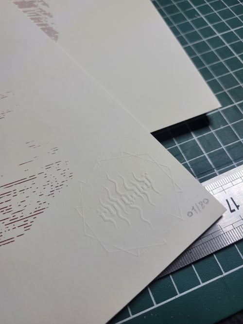 Image of Hellfest 2025 silkscreen by Ëmgalaï  