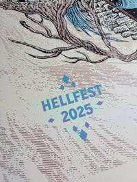 Image 3 of Hellfest 2025 silkscreen by Ëmgalaï  