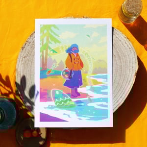 🎨 Print A5 - A4 - Vague rêverie