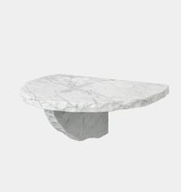 Image 1 of Duo Shelf Candy Marble White