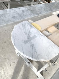 Image 4 of Duo Shelf Candy Marble White
