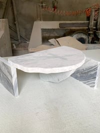 Image 5 of Duo Shelf Candy Marble White