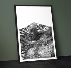 Image of Snowdon / Yr Wyddfa - Silkscreen Landscape Print