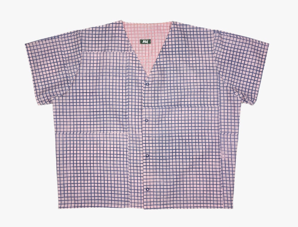 Image of GRID PINK SHIRT 