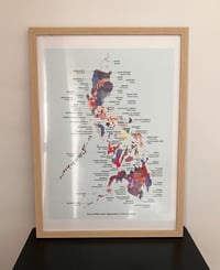 Philippine Mat Weaving & Textile Map