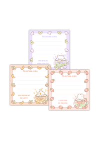 Seasons Drinks Spring Sticky Notes