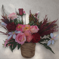 Image 1 of Artificial Floral Arrangement - "Ellie"