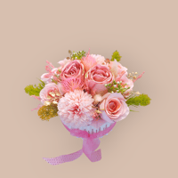 Image 2 of Artificial Floral Arrangement - "Rose"